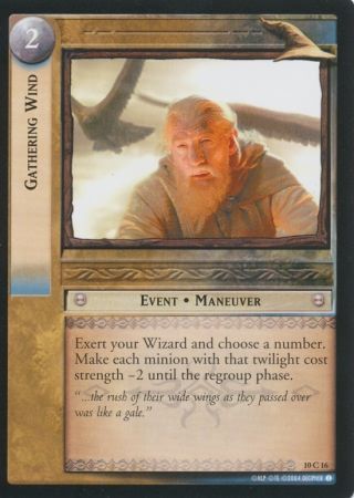 Gathering Wind 10C16 Lord of the Rings Mount Doom Singles 10 Gathering Wind 10C16 Lord of the Rings Mount Doom Singles 10