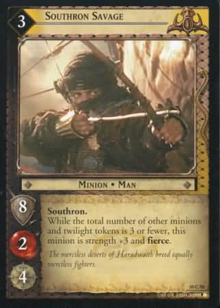 Southron Savage 10C50 Lord of the Rings Mount Doom Singles 10 Southron Savage 10C50 Lord of the Rings Mount Doom Singles 10