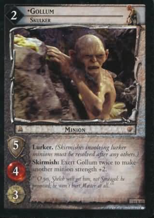 Gollum Skulker 11R42 Lord of the Rings Shadows Singles 11 Gollum Skulker 11R42 Lord of the Rings Shadows Singles 11