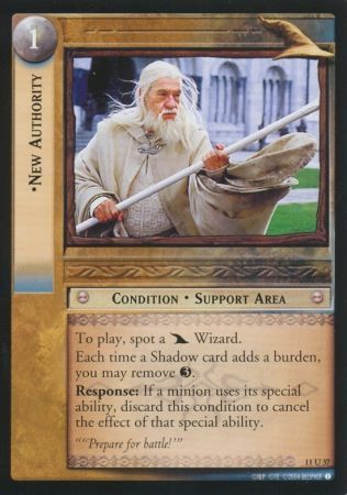 New Authority 11U37 Lord of the Rings Shadows Singles 11 New Authority 11U37 Lord of the Rings Shadows Singles 11