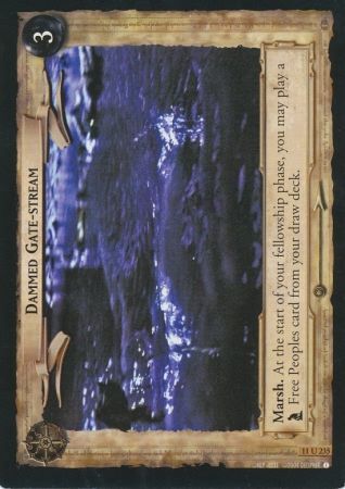 Dammed Gate stream 11U235 Lord of the Rings Shadows Singles 11 Dammed Gate stream 11U235 Lord of the Rings Shadows Singles 11