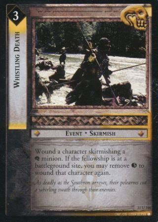 Whistling Death 11U104 Lord of the Rings Shadows Singles 11 Whistling Death 11U104 Lord of the Rings Shadows Singles 11