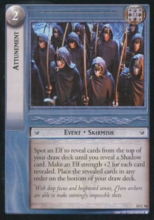 Attunement 12C16 Lord of the Rings Black Rider Singles 12 Attunement 12C16 Lord of the Rings Black Rider Singles 12