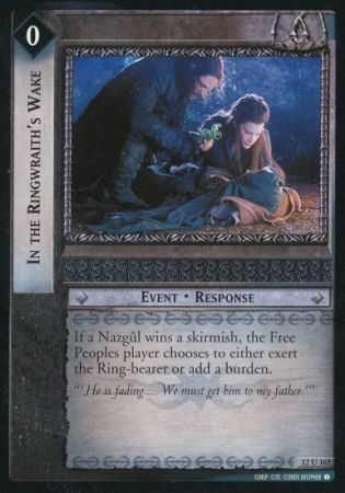 In the Ringwraith s Wake 12U165 Lord of the Rings Black Rider Singles 12 In the Ringwraith s Wake 12U165 Lord of the Rings Black Rider Singles 12