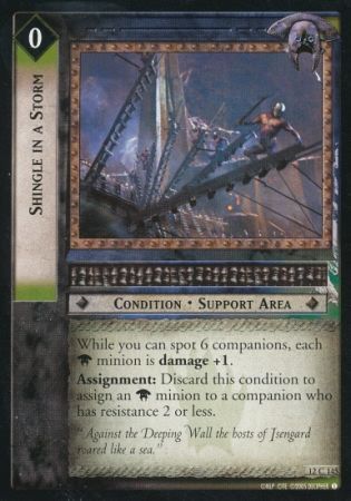 Shingle in a Storm 12C145 Lord of the Rings Black Rider Singles 12 Shingle in a Storm 12C145 Lord of the Rings Black Rider Singles 12