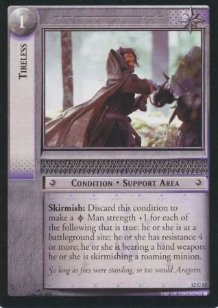 Tireless 12C52 Lord of the Rings Black Rider Singles 12 Tireless 12C52 Lord of the Rings Black Rider Singles 12
