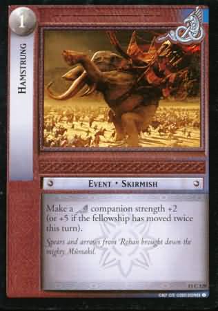 Hamstrung 13C129 Lord of the Rings BloodLines Singles 13 Hamstrung 13C129 Lord of the Rings BloodLines Singles 13