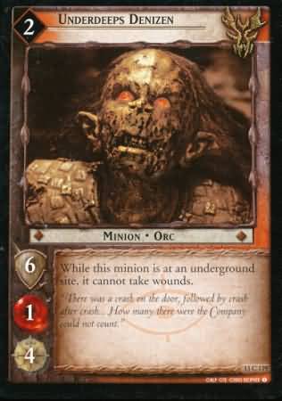 Underdeeps Denizen 13C119 Lord of the Rings BloodLines Singles 13 Underdeeps Denizen 13C119 Lord of the Rings BloodLines Singles 13