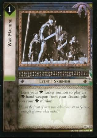 War Machine 13C176 Lord of the Rings BloodLines Singles 13 War Machine 13C176 Lord of the Rings BloodLines Singles 13