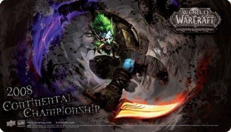 World of Warcraft Continental Championship 2008 Retainer s Blade Playmat Playmats World of Warcraft Continental Championship 2008 Retainer s Blade Playmat Playmats