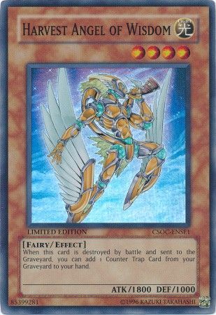 Harvest Angel of Wisdom CSOC ENSE1 Super Rare Crossroads of Chaos CSOC 1st Edition Singles Harvest Angel of Wisdom CSOC ENSE1 Super Rare Crossroads of Chaos CSOC 1st Edition Singles