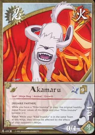 Akamaru N 435 Uncommon Akamaru N 435 Uncommon