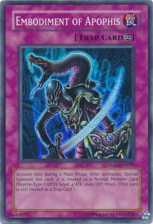 Embodiment of Apophis DLG1 EN099 Super Rare Dark Legends DLG1 Embodiment of Apophis DLG1 EN099 Super Rare Dark Legends DLG1