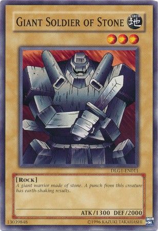 Giant Soldier of Stone DLG1 EN011 Common Dark Legends DLG1 Giant Soldier of Stone DLG1 EN011 Common Dark Legends DLG1