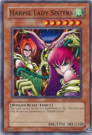 Harpie Lady Sisters DLG1 EN027 Common Harpie Lady Sisters DLG1 EN027 Common