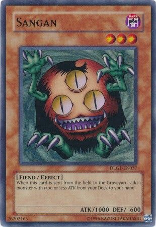 Sangan DLG1 EN037 Super Rare Dark Legends DLG1 Sangan DLG1 EN037 Super Rare Dark Legends DLG1