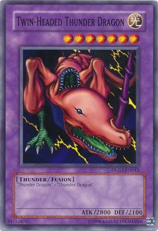 Twin Headed Thunder Dragon DLG1 EN043 Common Twin Headed Thunder Dragon DLG1 EN043 Common