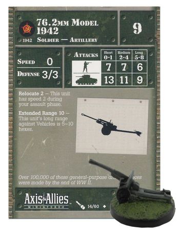 14 76 2mm Model 1942 Eastern Front 1941 1945 Axis Allies Miniatures Uncommon Axis Allies Eastern Front 1941 1945 14 76 2mm Model 1942 Eastern Front 1941 1945 Axis Allies Miniatures Uncommon Axis Allies Eastern Front 1941 1945