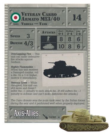 55 Veteran Carro Armato M13 40 Eastern Front 1941 1945 Axis Allies Miniatures Rare Axis Allies Eastern Front 1941 1945 55 Veteran Carro Armato M13 40 Eastern Front 1941 1945 Axis Allies Miniatures Rare Axis Allies Eastern Front 1941 1945
