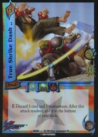 True Shrike Dash 33 99 Super Rare UFS SNK04 King of Fighters True Shrike Dash 33 99 Super Rare UFS SNK04 King of Fighters