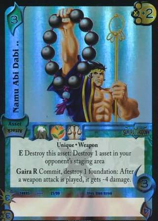 Namu Abi Dabi 21 99 Super Rare UFS SNK05 Flames of Fame Singles Namu Abi Dabi 21 99 Super Rare UFS SNK05 Flames of Fame Singles