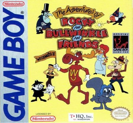 Adventures of Rocky and Bullwinkle and Friends Game Boy Nintendo Game Boy Adventures of Rocky and Bullwinkle and Friends Game Boy Nintendo Game Boy