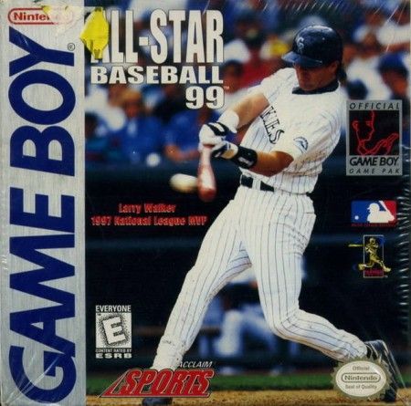 Allstar Baseball 99 Game Boy Nintendo Game Boy Allstar Baseball 99 Game Boy Nintendo Game Boy