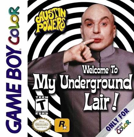Austin Powers Welcome to my Underground Lair Game Boy Color Nintendo Game Boy Color Austin Powers Welcome to my Underground Lair Game Boy Color Nintendo Game Boy Color