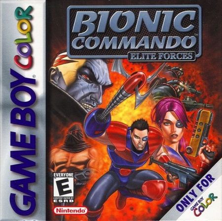 Bionic Commando Elite Forces Game Boy Color Nintendo Game Boy Color Bionic Commando Elite Forces Game Boy Color Nintendo Game Boy Color