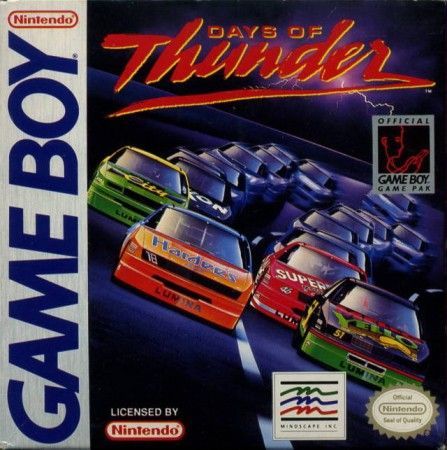 Days of Thunder Game Boy Nintendo Game Boy Days of Thunder Game Boy Nintendo Game Boy