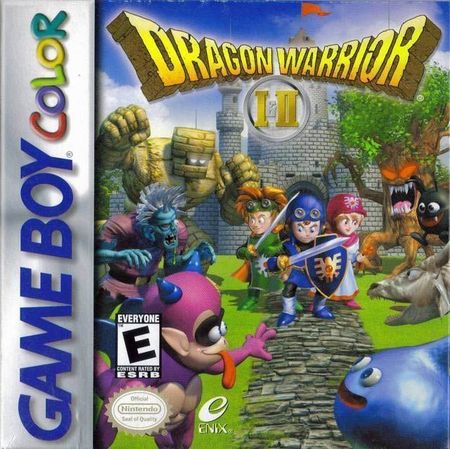 Dragon Warrior I and II Game Boy Color Dragon Warrior I and II Game Boy Color