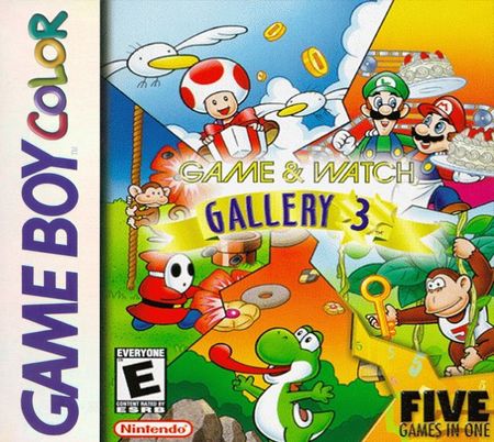 Game Watch Gallery 3 Game Boy Color Nintendo Game Boy Color Game Watch Gallery 3 Game Boy Color Nintendo Game Boy Color