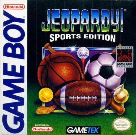 Jeopardy Sports Edition Game Boy Nintendo Game Boy Jeopardy Sports Edition Game Boy Nintendo Game Boy