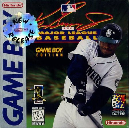 Ken Griffey Jr Presents Major League Baseball Game Boy Nintendo Game Boy Ken Griffey Jr Presents Major League Baseball Game Boy Nintendo Game Boy