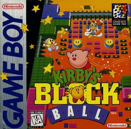 Kirby s Block Ball Game Boy Nintendo Game Boy Kirby s Block Ball Game Boy Nintendo Game Boy