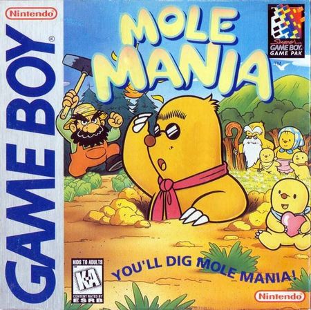 Mole Mania Game Boy Mole Mania Game Boy