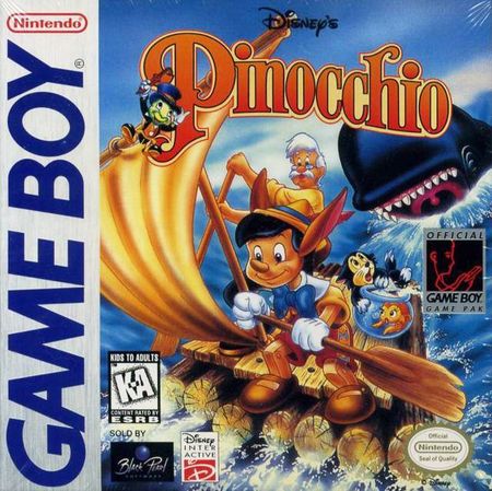 Pinocchio Game Boy Nintendo Game Boy Pinocchio Game Boy Nintendo Game Boy