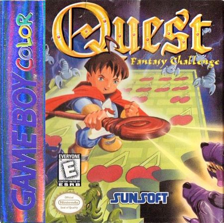 Quest Fantasy Challenge Game Boy Color Nintendo Game Boy Color Quest Fantasy Challenge Game Boy Color Nintendo Game Boy Color