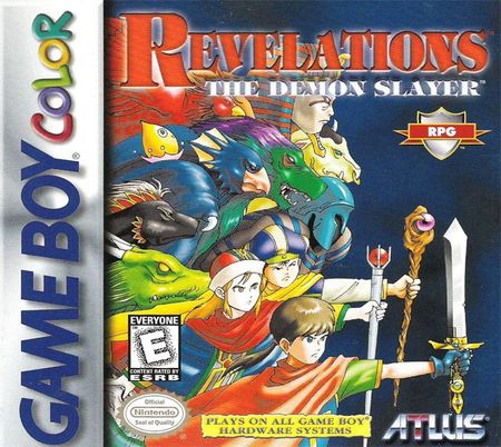 Revelations The Demon Slayer Game Boy Color Nintendo Game Boy Color Revelations The Demon Slayer Game Boy Color Nintendo Game Boy Color