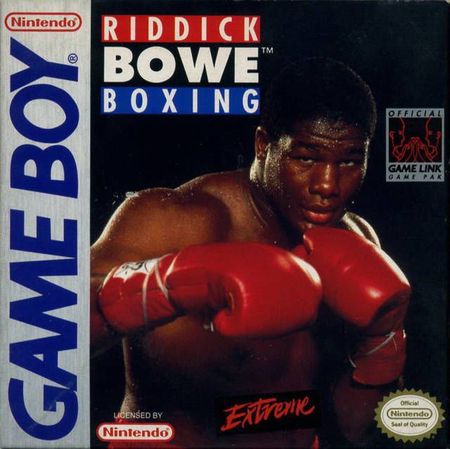Riddick Bowe Boxing Game Boy Nintendo Game Boy Riddick Bowe Boxing Game Boy Nintendo Game Boy