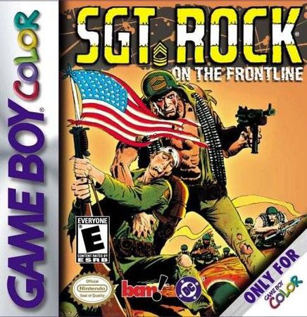 Sgt Rock On the Frontline Game Boy Color Nintendo Game Boy Color Sgt Rock On the Frontline Game Boy Color Nintendo Game Boy Color