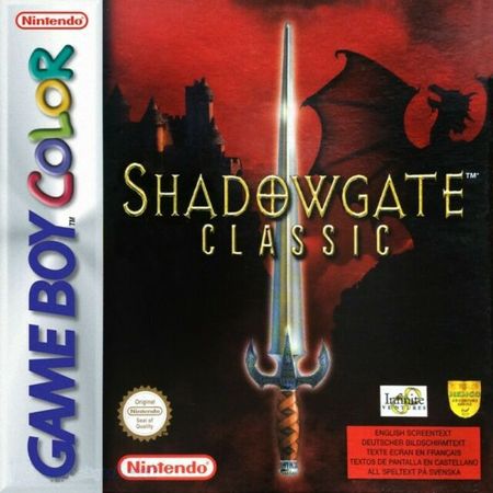 Shadowgate Classic Game Boy Color Nintendo Game Boy Color Shadowgate Classic Game Boy Color Nintendo Game Boy Color