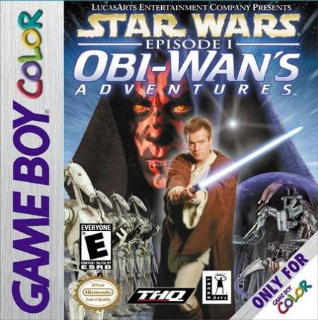 Star Wars Episode I Obi Wan s Adventures Game Boy Color Nintendo Game Boy Color Star Wars Episode I Obi Wan s Adventures Game Boy Color Nintendo Game Boy Color