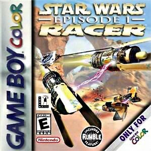 Star Wars Episode I Racer Game Boy Color Nintendo Game Boy Color Star Wars Episode I Racer Game Boy Color Nintendo Game Boy Color