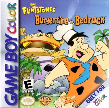 The Flintstones Burgertime in Bedrock Game Boy Color Nintendo Game Boy Color The Flintstones Burgertime in Bedrock Game Boy Color Nintendo Game Boy Color