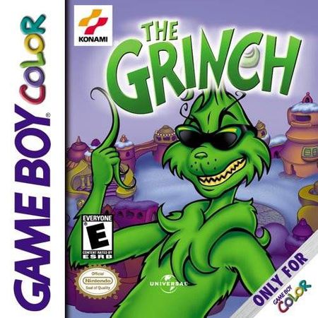 The Grinch Game Boy Color Nintendo Game Boy Color The Grinch Game Boy Color Nintendo Game Boy Color