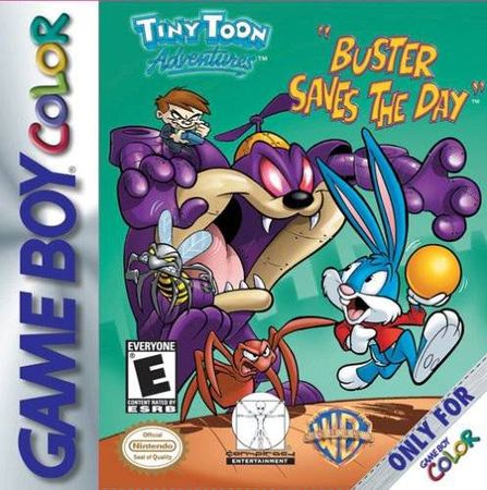 Tiny Toon Adventures Buster Saves the Day Game Boy Color Nintendo Game Boy Color Tiny Toon Adventures Buster Saves the Day Game Boy Color Nintendo Game Boy Color