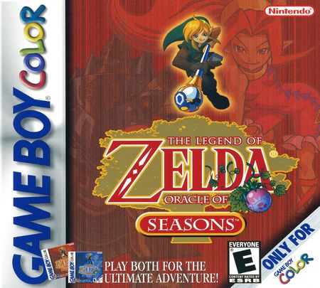 The Legend of Zelda Oracle of Seasons Game Boy Color The Legend of Zelda Oracle of Seasons Game Boy Color