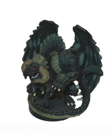 D&D Miniatures War of the Dragon Queen SMALL BLACK DRAGON #53 