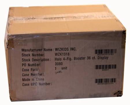 Halo Actionclix Sealed Case of 36 4 Figure Booster Packs Halo Actionclix Boosters Starters Sealed Cases Halo Actionclix Sealed Case of 36 4 Figure Booster Packs Halo Actionclix Boosters Starters Sealed Cases